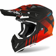MX helma AIROH AVIATOR ACE NEMESI Černá / Oranžová