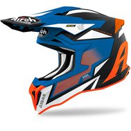 MX helma AIROH STRYCKER Axe Orange/ Matt Blue