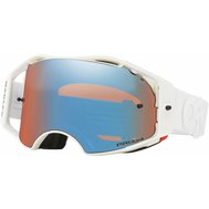 OAKLEY AIRBRAKE MX Factory Pilot Whiteout brýle - prizm sapphire lens